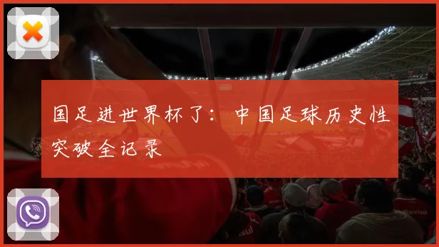 国足进世界杯了:中国足球历史性突破全记录